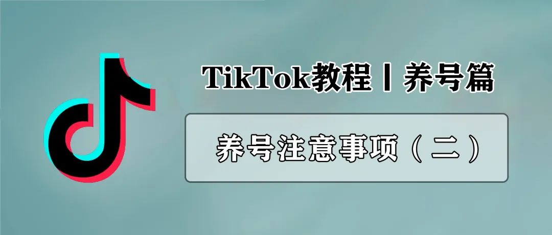 TikTok怎么养号？TikTok养号注意事项