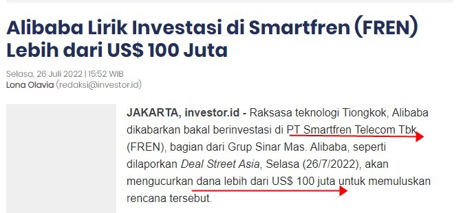 Lazada被曝将入股印尼电信运营商Smartfren Telecom