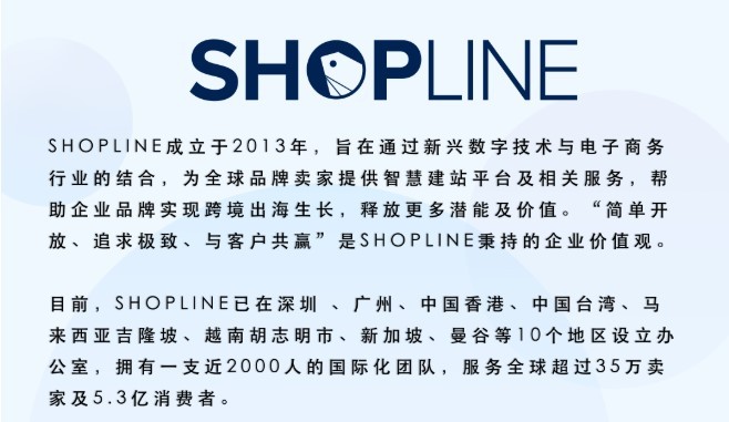 SHOPLINE与钛动科技合作 助力独立站品牌出海