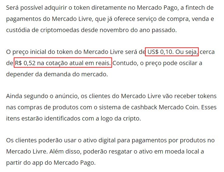 拉美电商美客多在巴西推出加密货币Mercado Coin