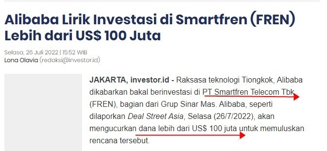 Lazada与印尼电信运营商Smartfren Telecom达成合作