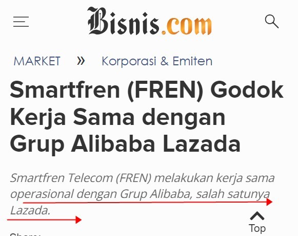 Lazada与印尼电信运营商Smartfren Telecom达成合作