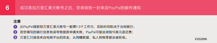 PayPal如何绑定万里汇账户提现(图文教程)