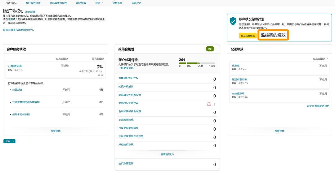 全面解读亚马逊账户状况保障(AHA)计划