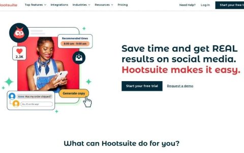 Hootsuite-社群媒体管理工具