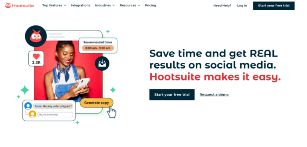 Hootsuite-社群媒体管理工具