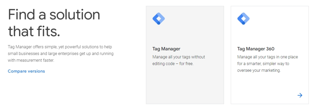 Google Tag Manager(GTM)谷歌代码管理器