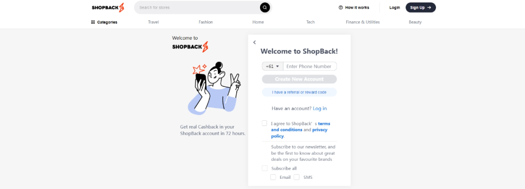 ShopBack-新加坡电商返现平台