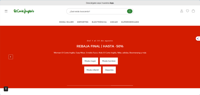 El Corte Ingles-西班牙电商平台