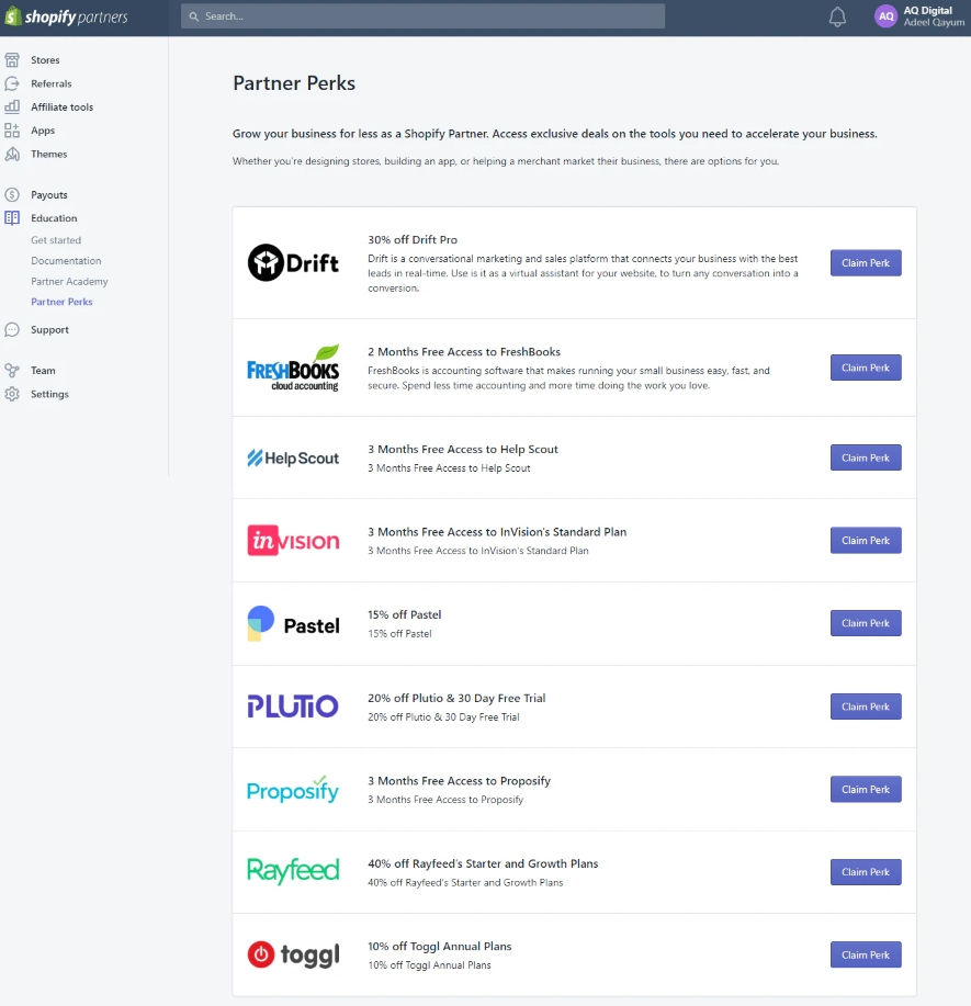 Shopify Partners-Shopify合作伙伴计划