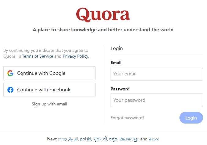 Quora-国外问答平台