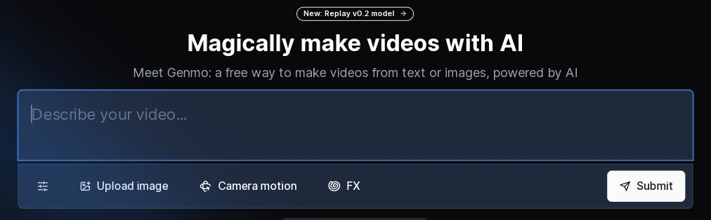 Genmo AI-视频生成工具