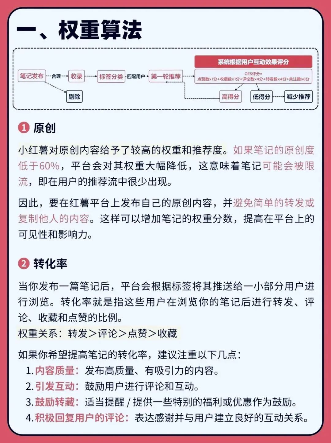 小红书账号权重是什么意思(影响账号权重的因素)